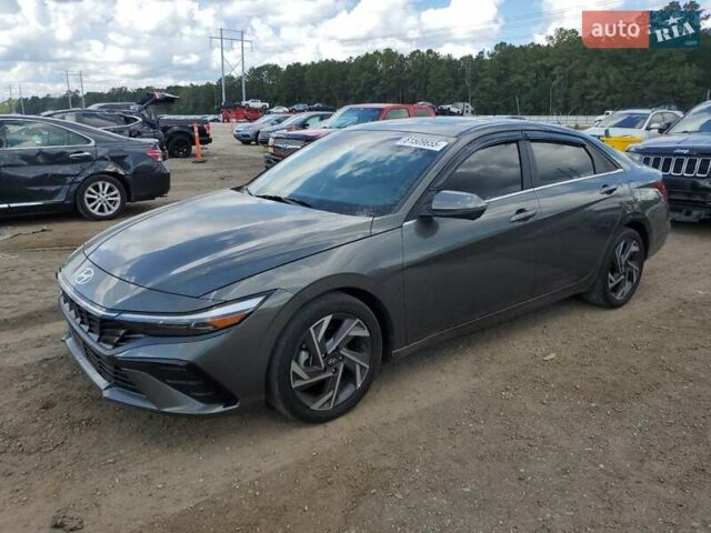 Серый Хендай Элантра, объемом двигателя 2 л и пробегом 74 тыс. км за 6500 $, фото 1 на Automoto.ua