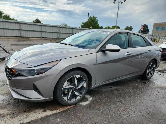 Серый Хендай Элантра, объемом двигателя 2 л и пробегом 45 тыс. км за 3600 $, фото 1 на Automoto.ua