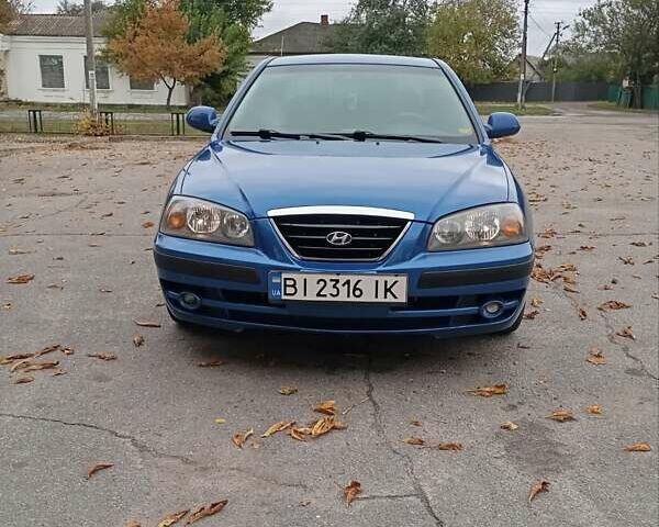 Хендай Элантра 2004 в Великой Багачке на Automoto.ua Синий Хендай Элантра, объемом двигателя 1.6 л и пробегом 190 тыс. км за 3700 $, фото 1 на Automoto.ua