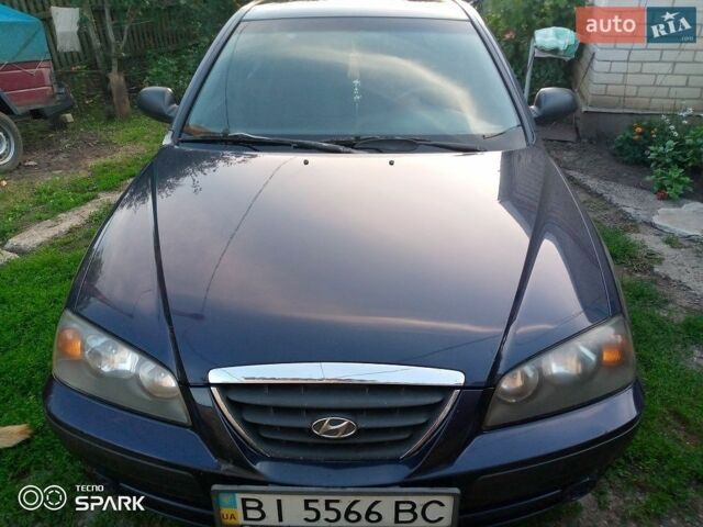 Синий Хендай Элантра, объемом двигателя 0 л и пробегом 220 тыс. км за 3800 $, фото 1 на Automoto.ua