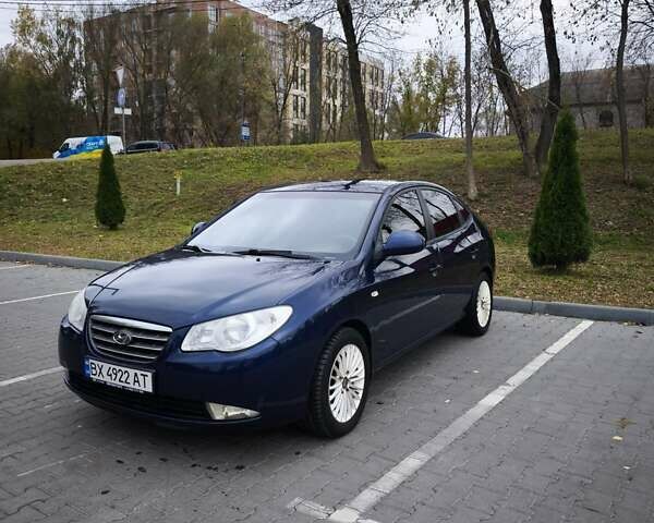 Синий Хендай Элантра, объемом двигателя 1.59 л и пробегом 287 тыс. км за 6300 $, фото 1 на Automoto.ua