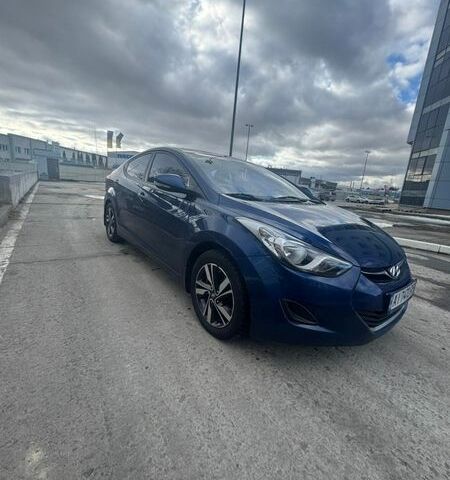 Синий Хендай Элантра, объемом двигателя 1.6 л и пробегом 210 тыс. км за 8450 $, фото 1 на Automoto.ua