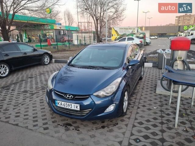 Синий Хендай Элантра, объемом двигателя 1.8 л и пробегом 196 тыс. км за 6500 $, фото 1 на Automoto.ua