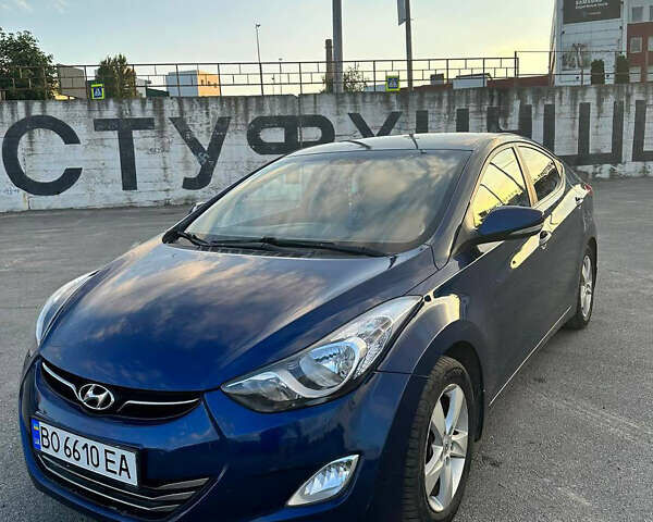 Синій Хендай Елантра, об'ємом двигуна 1.8 л та пробігом 119 тис. км за 8999 $, фото 1 на Automoto.ua