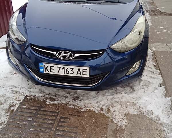Синий Хендай Элантра, объемом двигателя 1.8 л и пробегом 152 тыс. км за 8200 $, фото 1 на Automoto.ua