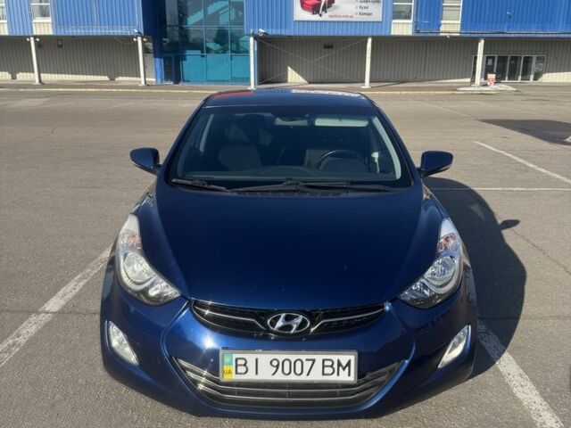 Синий Хендай Элантра, объемом двигателя 1.8 л и пробегом 201 тыс. км за 7300 $, фото 1 на Automoto.ua