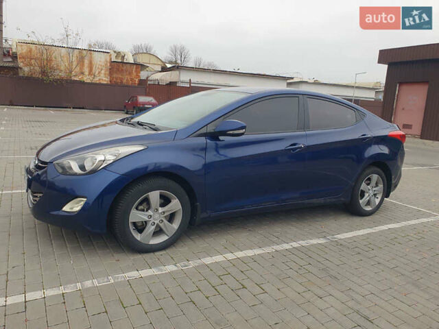 Синий Хендай Элантра, объемом двигателя 1.8 л и пробегом 195 тыс. км за 10300 $, фото 1 на Automoto.ua