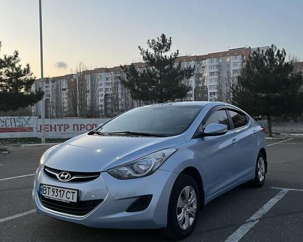Синий Хендай Элантра, объемом двигателя 1.59 л и пробегом 124 тыс. км за 10500 $, фото 1 на Automoto.ua