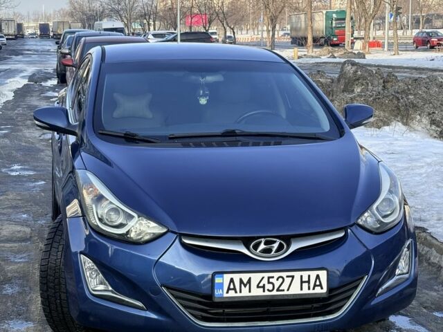 Синій Хендай Елантра, об'ємом двигуна 1.8 л та пробігом 114 тис. км за 9500 $, фото 1 на Automoto.ua
