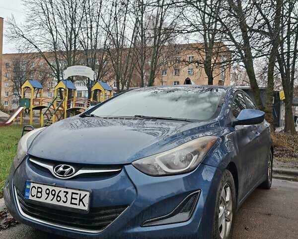 Синий Хендай Элантра, объемом двигателя 1.8 л и пробегом 204 тыс. км за 9000 $, фото 1 на Automoto.ua