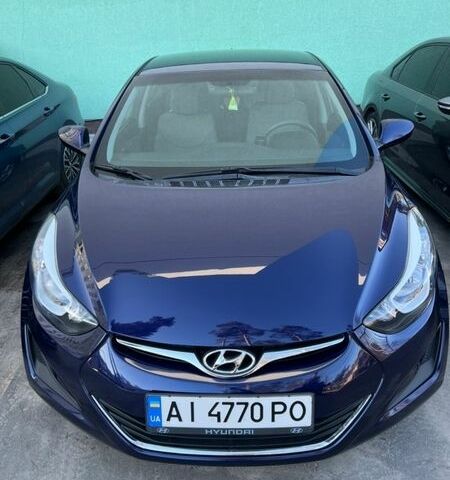 Синій Хендай Елантра, об'ємом двигуна 1.8 л та пробігом 137 тис. км за 9000 $, фото 1 на Automoto.ua
