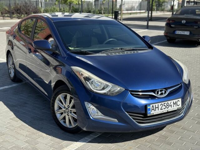 Синій Хендай Елантра, об'ємом двигуна 1.8 л та пробігом 155 тис. км за 7500 $, фото 1 на Automoto.ua