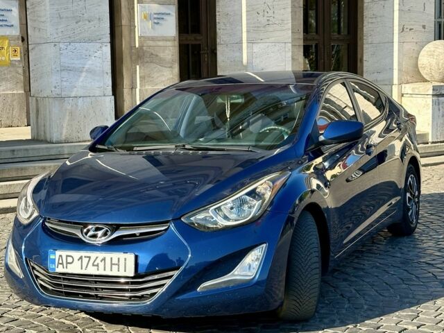 Синий Хендай Элантра, объемом двигателя 1.8 л и пробегом 105 тыс. км за 8305 $, фото 1 на Automoto.ua