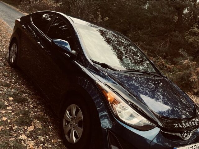 Синий Хендай Элантра, объемом двигателя 1.8 л и пробегом 200 тыс. км за 8900 $, фото 1 на Automoto.ua