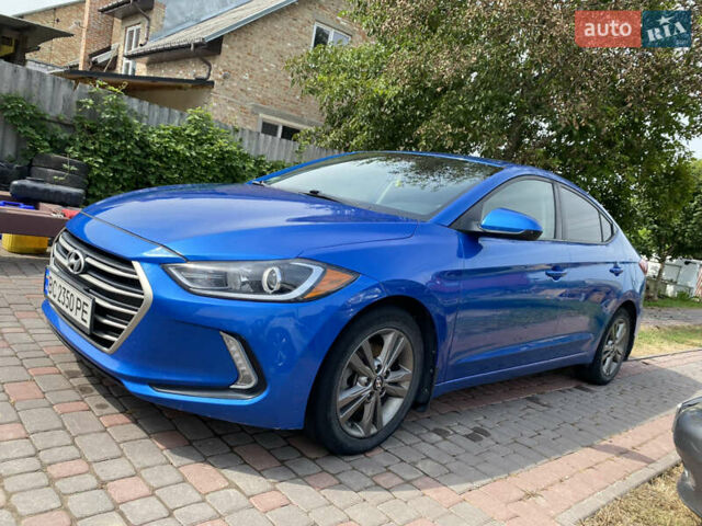 Синий Хендай Элантра, объемом двигателя 1.98 л и пробегом 180 тыс. км за 10300 $, фото 1 на Automoto.ua