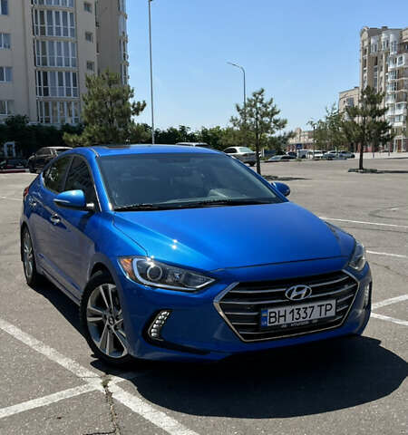 Синій Хендай Елантра, об'ємом двигуна 2 л та пробігом 120 тис. км за 11800 $, фото 1 на Automoto.ua