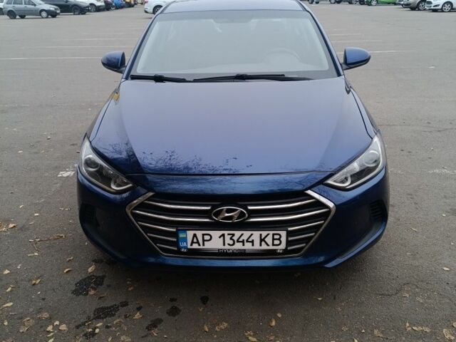 Синий Хендай Элантра, объемом двигателя 2 л и пробегом 102 тыс. км за 9999 $, фото 1 на Automoto.ua