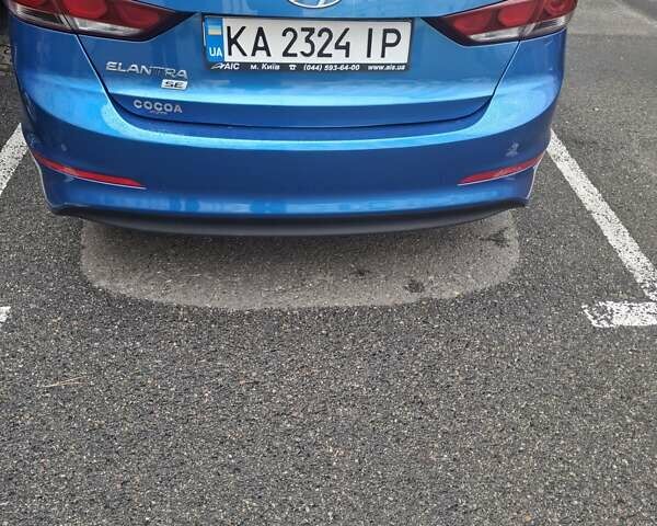 Хендай Элантра 2017 в Киеве на Automoto.ua Синий Хендай Элантра, объемом двигателя 2 л и пробегом 125 тыс. км за 10600 $, фото 1 на Automoto.ua