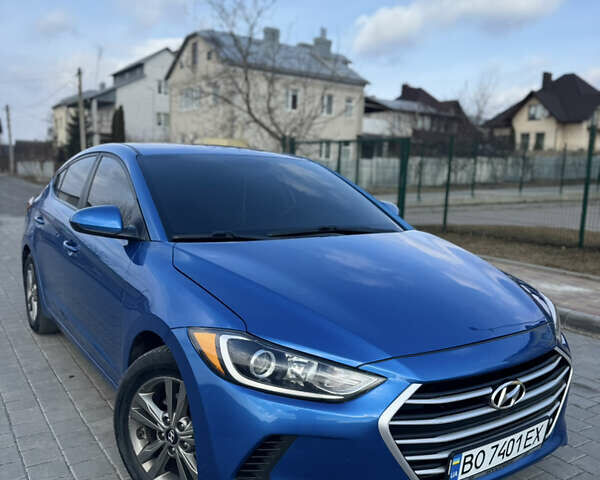 Синій Хендай Елантра, об'ємом двигуна 2 л та пробігом 206 тис. км за 9899 $, фото 1 на Automoto.ua