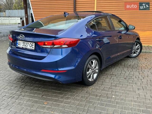 Синій Хендай Елантра, об'ємом двигуна 2 л та пробігом 56 тис. км за 11500 $, фото 1 на Automoto.ua