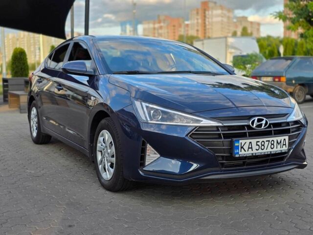Синий Хендай Элантра, объемом двигателя 1.6 л и пробегом 170 тыс. км за 14200 $, фото 1 на Automoto.ua
