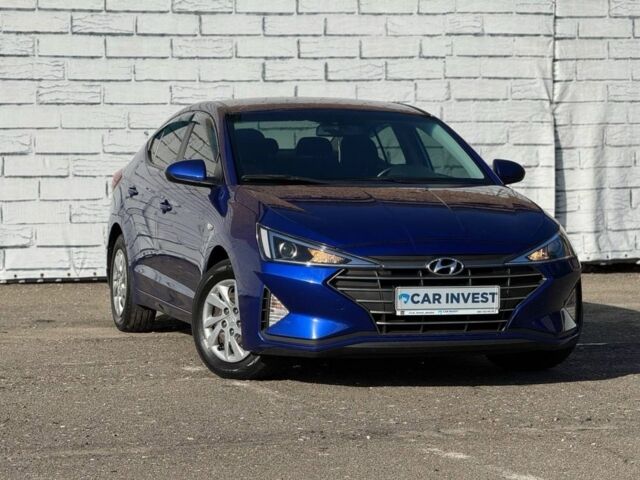 Синий Хендай Элантра, объемом двигателя 1.6 л и пробегом 224 тыс. км за 11800 $, фото 1 на Automoto.ua