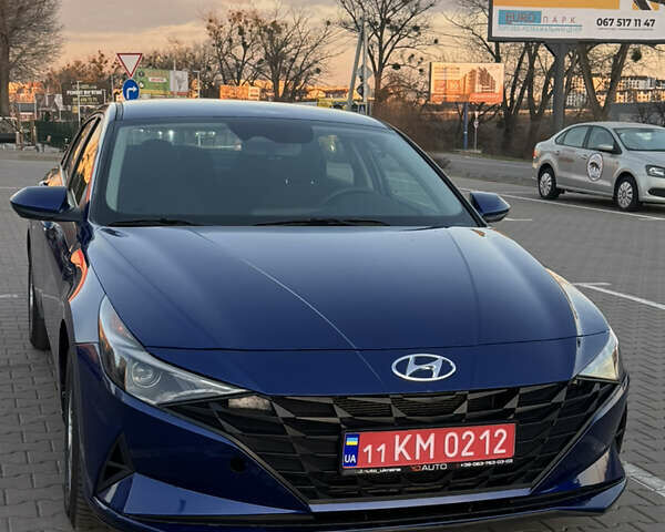 Синій Хендай Елантра, об'ємом двигуна 2 л та пробігом 66 тис. км за 16990 $, фото 1 на Automoto.ua