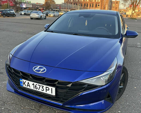 Синій Хендай Елантра, об'ємом двигуна 2 л та пробігом 57 тис. км за 19800 $, фото 1 на Automoto.ua