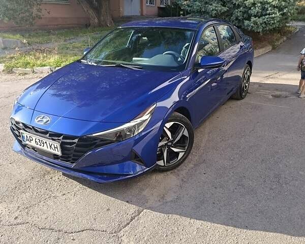 Синій Хендай Елантра, об'ємом двигуна 2 л та пробігом 25 тис. км за 20999 $, фото 1 на Automoto.ua