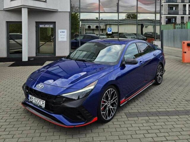 Синий Хендай Элантра, объемом двигателя 2 л и пробегом 20 тыс. км за 27000 $, фото 1 на Automoto.ua