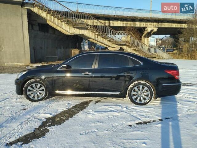 Чорний Хендай Екус, об'ємом двигуна 4.6 л та пробігом 139 тис. км за 11999 $, фото 1 на Automoto.ua