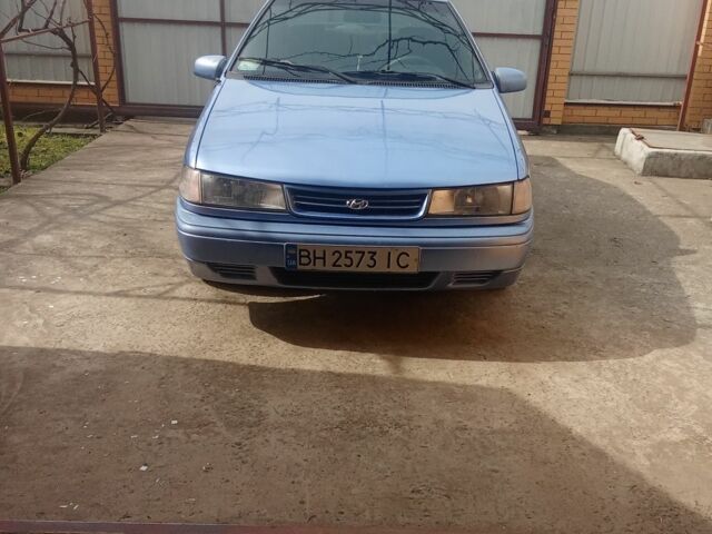 Синій Хендай Ексель, об'ємом двигуна 1.5 л та пробігом 300 тис. км за 1800 $, фото 1 на Automoto.ua