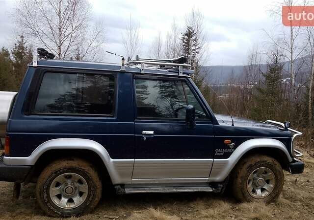 Серый Хендай Галлопер, объемом двигателя 3 л и пробегом 170 тыс. км за 6000 $, фото 1 на Automoto.ua