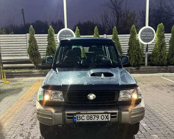 Синий Хендай Галлопер, объемом двигателя 2.5 л и пробегом 250 тыс. км за 5000 $, фото 1 на Automoto.ua