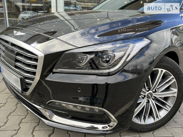 Черный Хендай Генезис, объемом двигателя 2 л и пробегом 122 тыс. км за 21000 $, фото 1 на Automoto.ua