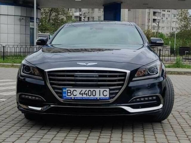 Чорний Хендай Генезис, об'ємом двигуна 3.8 л та пробігом 83 тис. км за 14999 $, фото 1 на Automoto.ua