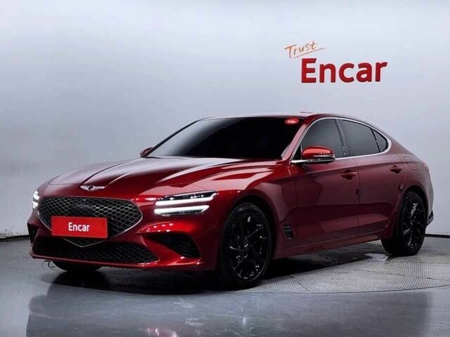 Красный Хендай Генезис, объемом двигателя 2 л и пробегом 59 тыс. км за 23000 $, фото 1 на Automoto.ua