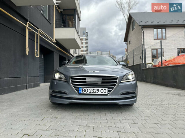 Серый Хендай Генезис, объемом двигателя 3.78 л и пробегом 192 тыс. км за 15900 $, фото 1 на Automoto.ua