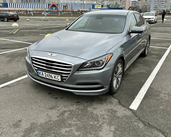 Серый Хендай Генезис, объемом двигателя 3.78 л и пробегом 99 тыс. км за 15000 $, фото 1 на Automoto.ua