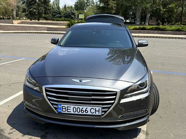 Сірий Хендай Генезис, об'ємом двигуна 3.8 л та пробігом 121 тис. км за 19500 $, фото 1 на Automoto.ua