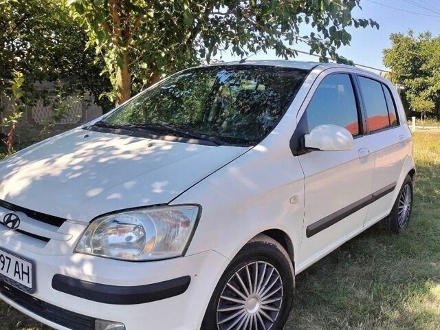 Білий Хендай Гетц, об'ємом двигуна 1.3 л та пробігом 222 тис. км за 3350 $, фото 1 на Automoto.ua