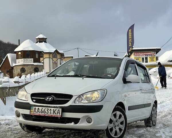 Белый Хендай Гетц, объемом двигателя 1.4 л и пробегом 127 тыс. км за 5499 $, фото 1 на Automoto.ua