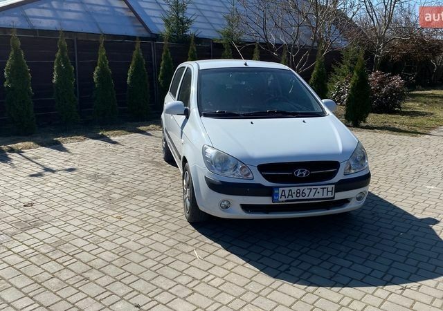 Білий Хендай Гетц, об'ємом двигуна 1.4 л та пробігом 107 тис. км за 5999 $, фото 1 на Automoto.ua