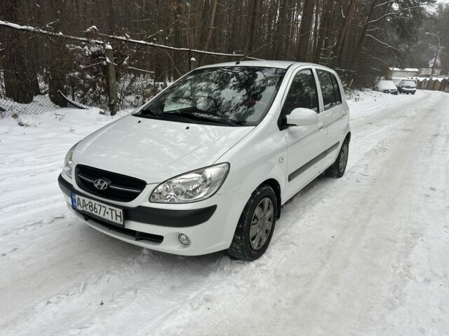 Белый Хендай Гетц, объемом двигателя 1.4 л и пробегом 105 тыс. км за 5800 $, фото 1 на Automoto.ua