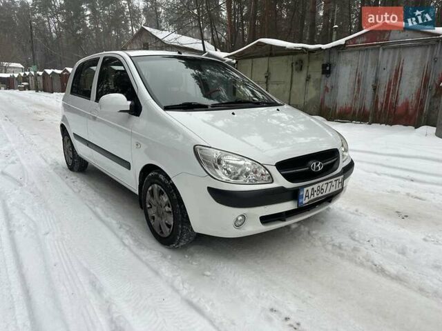 Белый Хендай Гетц, объемом двигателя 1.4 л и пробегом 105 тыс. км за 5800 $, фото 1 на Automoto.ua