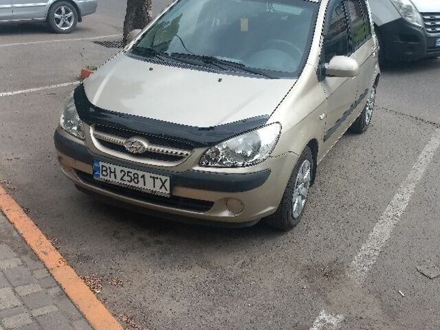 Бежевий Хендай Гетц, об'ємом двигуна 1.4 л та пробігом 203 тис. км за 4100 $, фото 1 на Automoto.ua