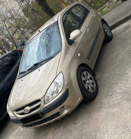 Бежевый Хендай Гетц, объемом двигателя 1.4 л и пробегом 177 тыс. км за 4990 $, фото 1 на Automoto.ua