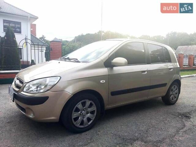 Бежевый Хендай Гетц, объемом двигателя 1.1 л и пробегом 230 тыс. км за 2000 $, фото 1 на Automoto.ua