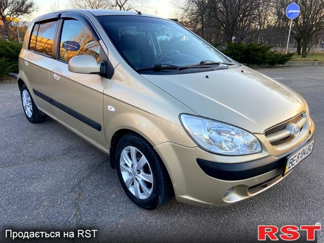 Бежевий Хендай Гетц, об'ємом двигуна 1.4 л та пробігом 253 тис. км за 5300 $, фото 1 на Automoto.ua