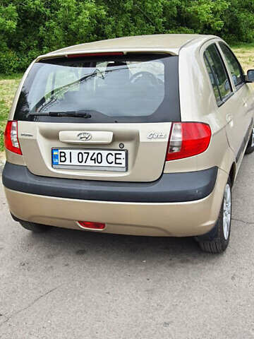 Бежевый Хендай Гетц, объемом двигателя 1.4 л и пробегом 145 тыс. км за 3800 $, фото 1 на Automoto.ua